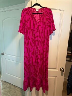 Buddy Love button down maxi dress